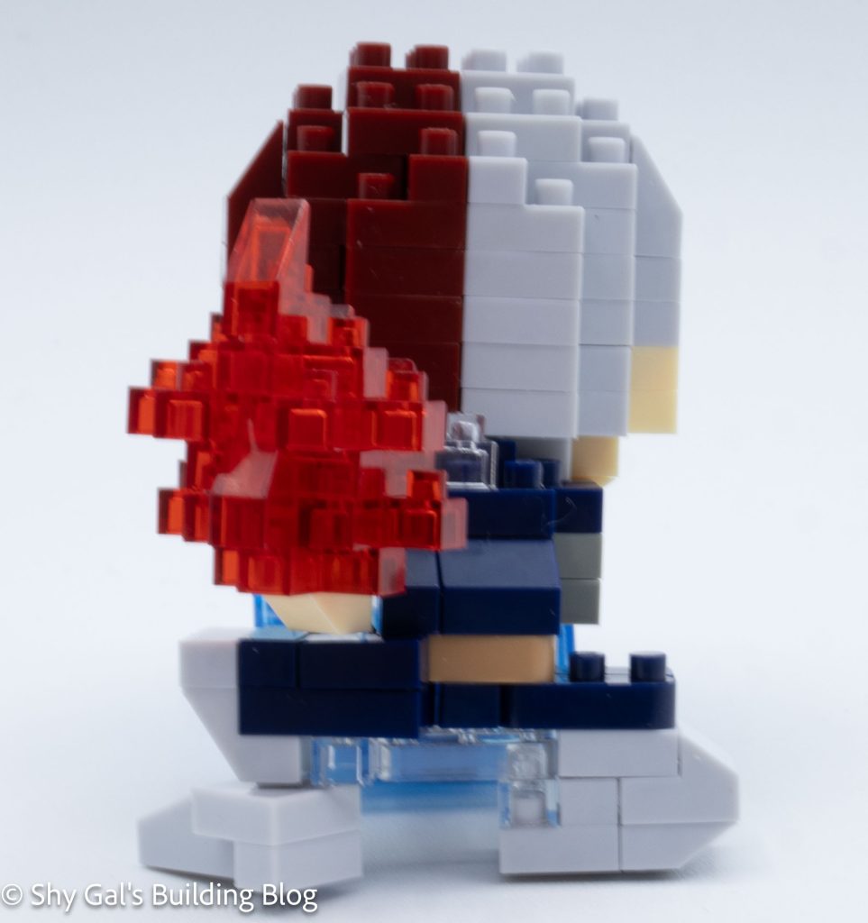 Shoto Todoroki build back view