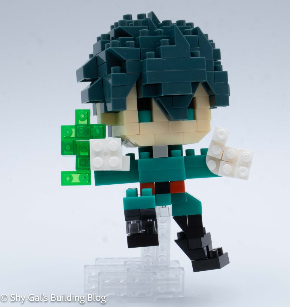 Izuku Midoriya build front view