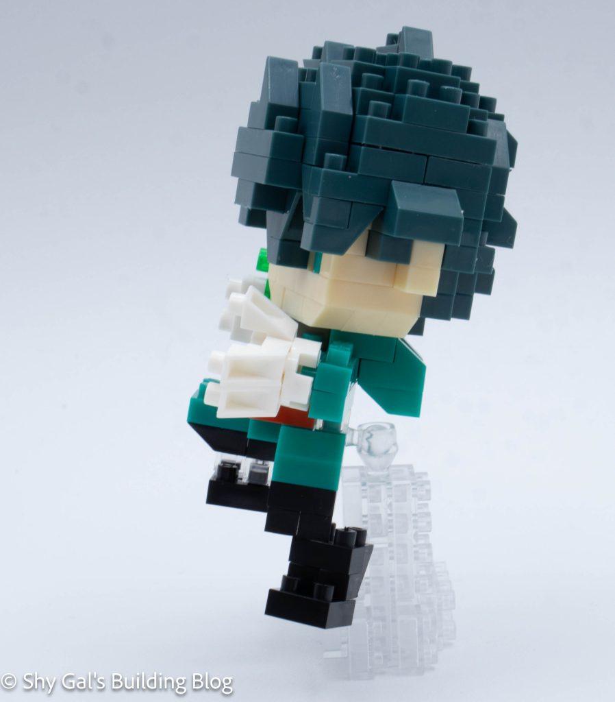 Izuku Midoriya build side view