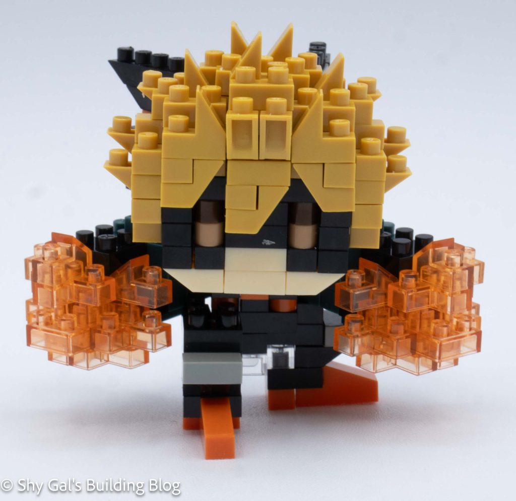 Katsuki Bakugo build front view