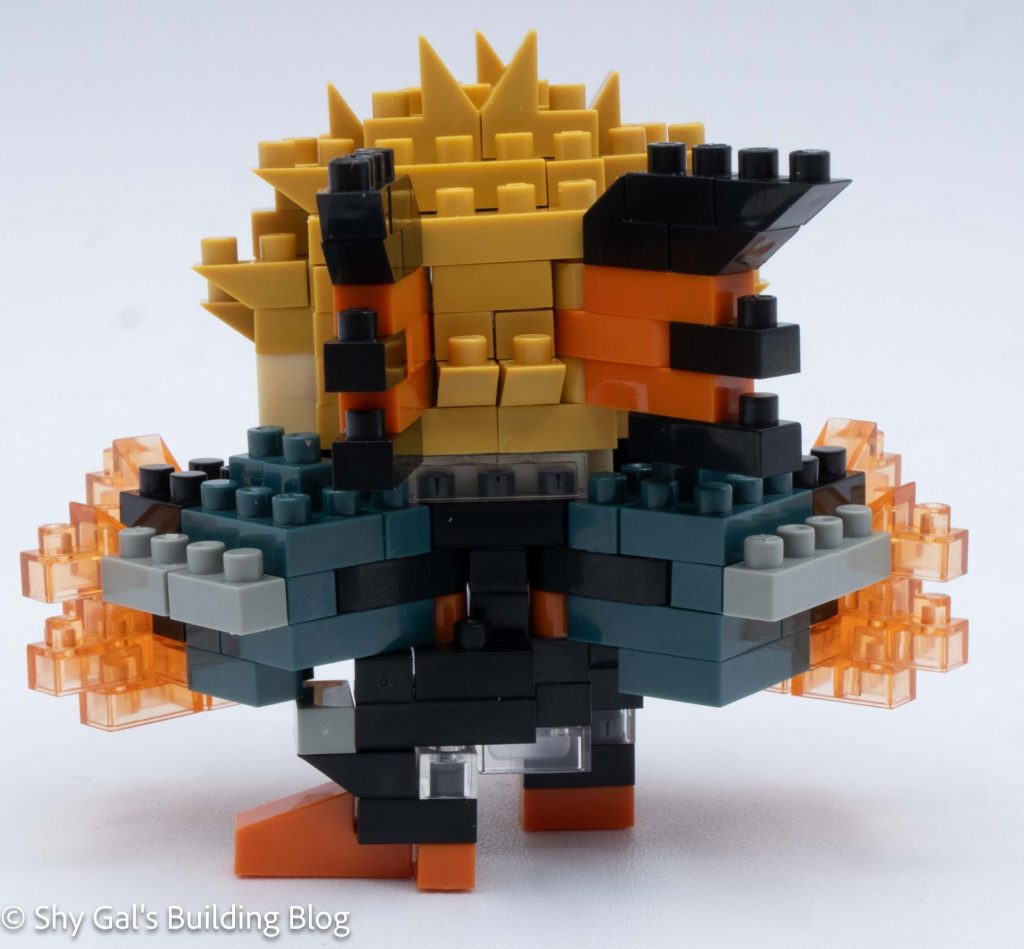 Katsuki Bakugo build back view