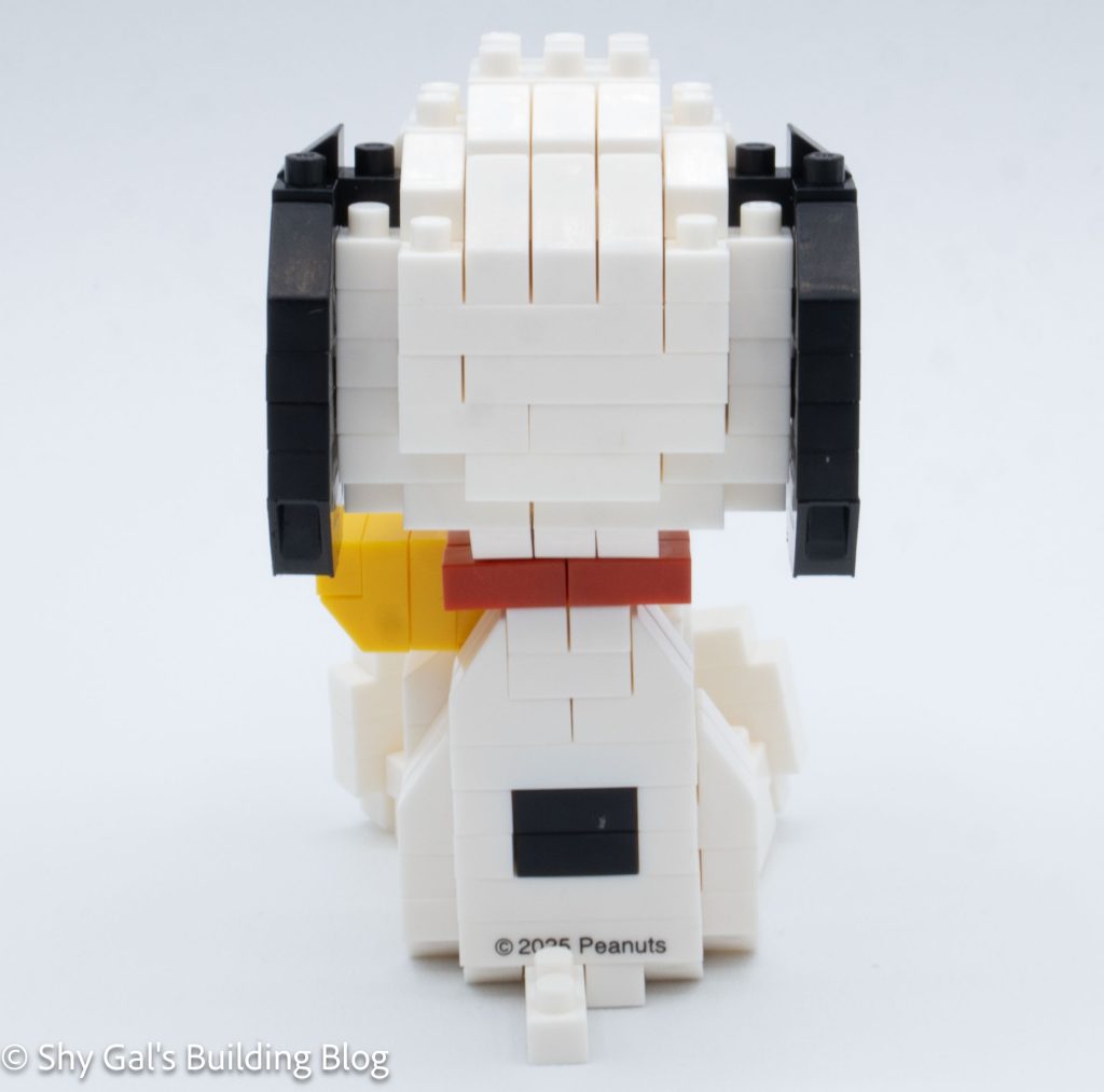 Snoopy build back view