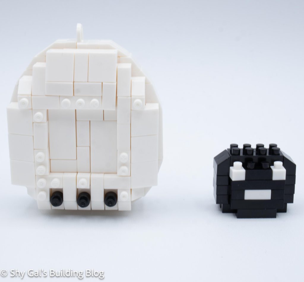 First Generation Tamagotchi build front view with Babytchi