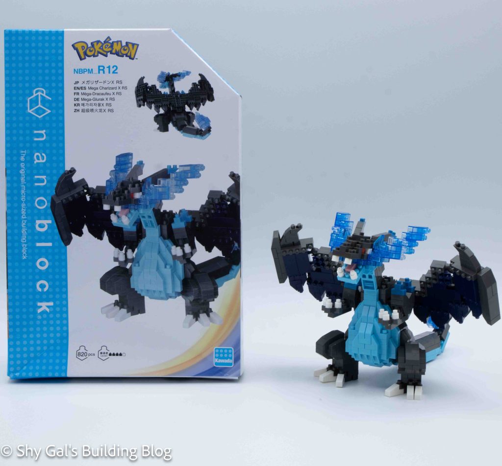 Mega Charizard X RS build and box