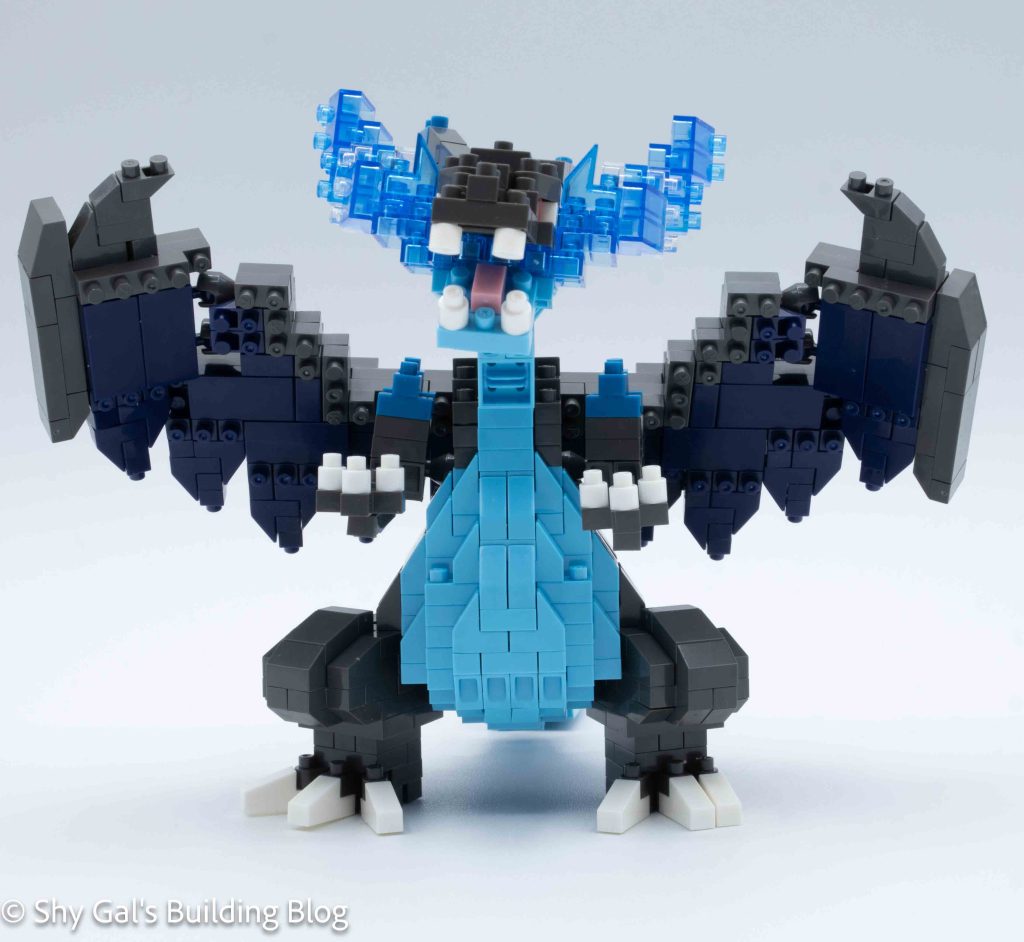 Mega Charizard X RS build front view