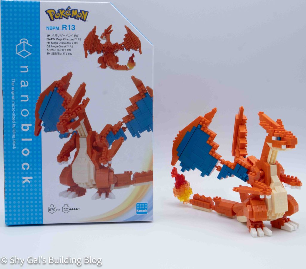 Mega Charizard Y RS build and box