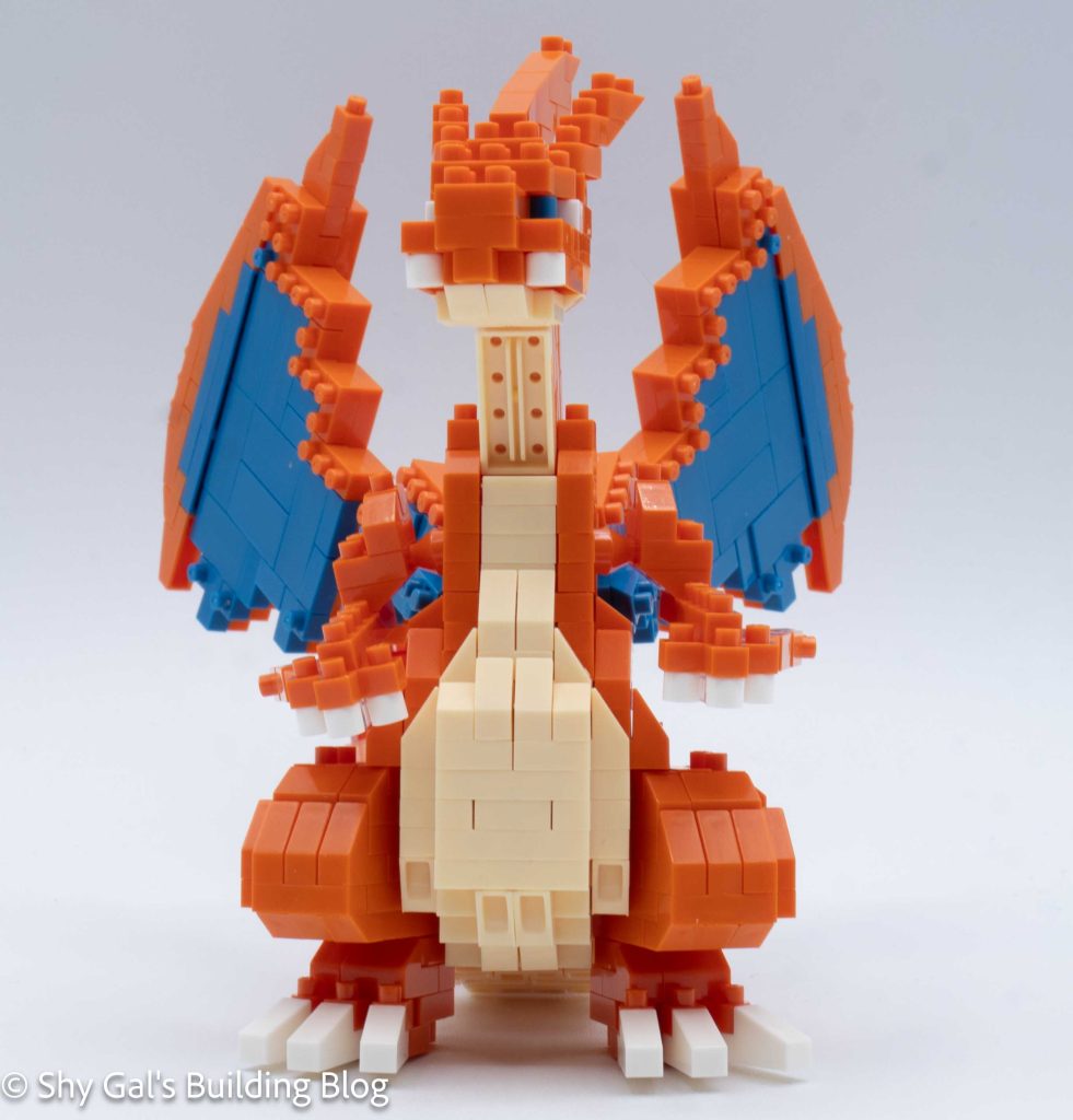 Mega Charizard Y RS build front view